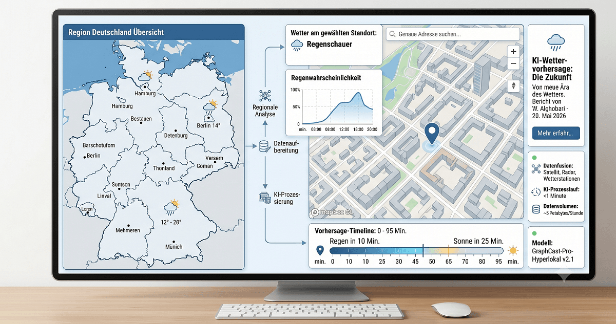 KI-Wettervorhersage: Die Zukunft präziser Prognosen
